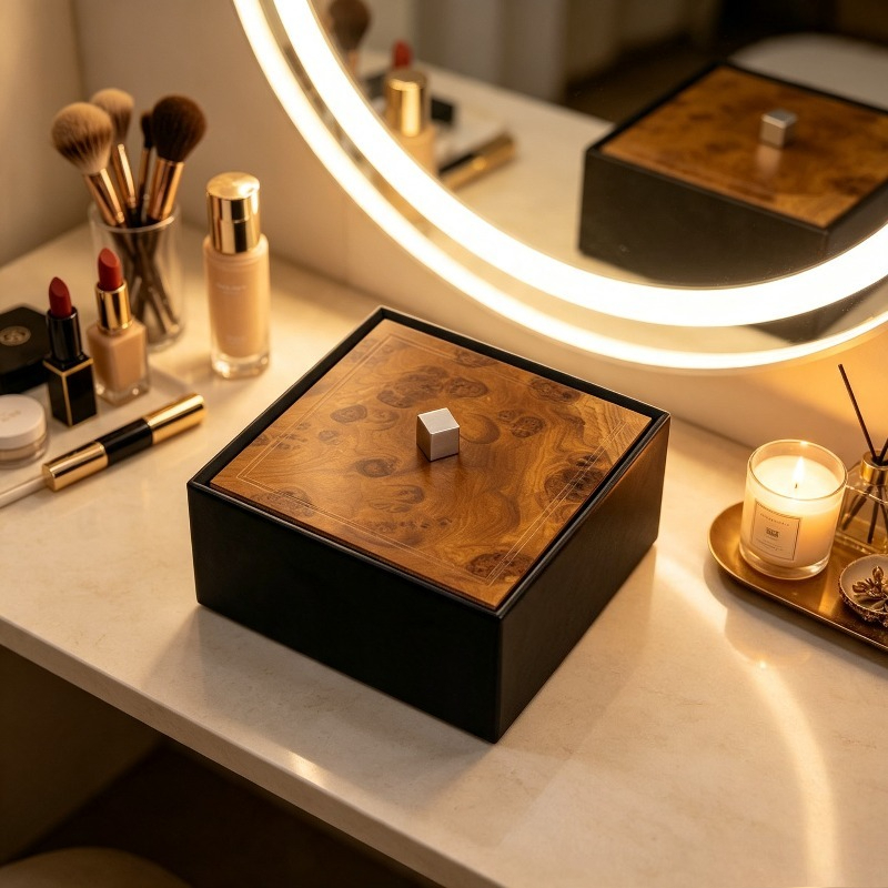Jewelry Watches Box - Italienische Luxus-Uhrenorganizer aus Edelstahl, Schmuckbox mit