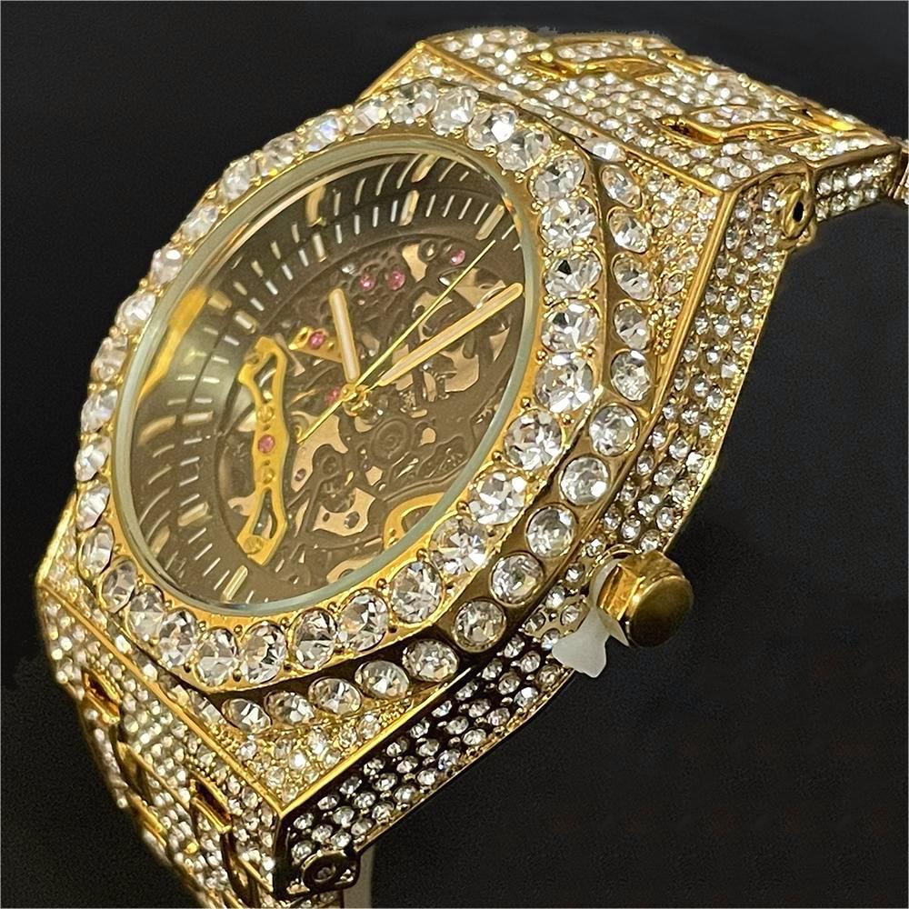 Jewelry And Watches Luxury Brand - Luxus automatische mechanische Uhr Männer Hip