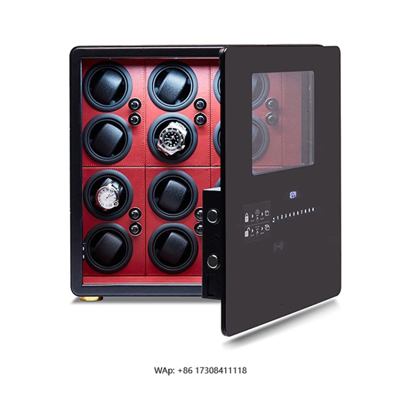 Jewelry Watches Box - Luxuriöse Uhrenbeweger-Box mit 12 Automatik-Rotoren und