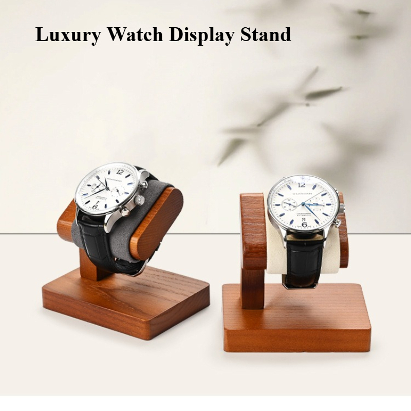 Jewelry And Watches Exhibition - Premium Massivholz Uhrenständer, Luxuriöse Thekenvitrine für
