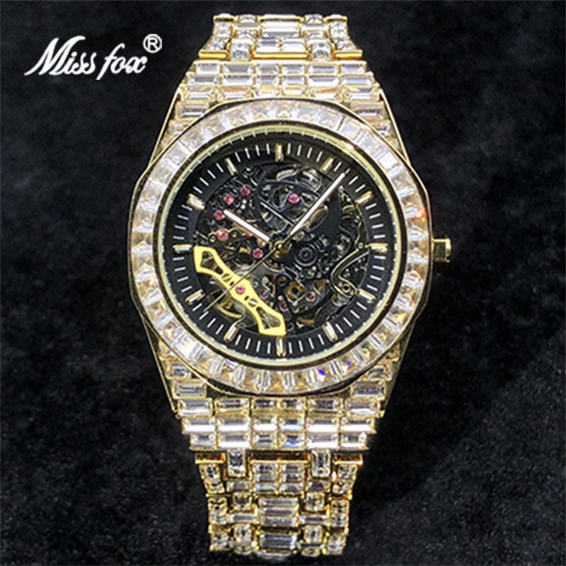 Jewelry And Watches Luxury Brand - Mechanische Herren uhren missfox Marke Luxus