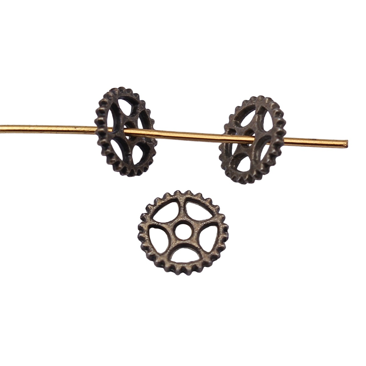 Jewelry Watch Making - Steampunk-Anhänger, Zahnrad-Anhänger, Vintage-Uhrenteile, Metallanhänger für die