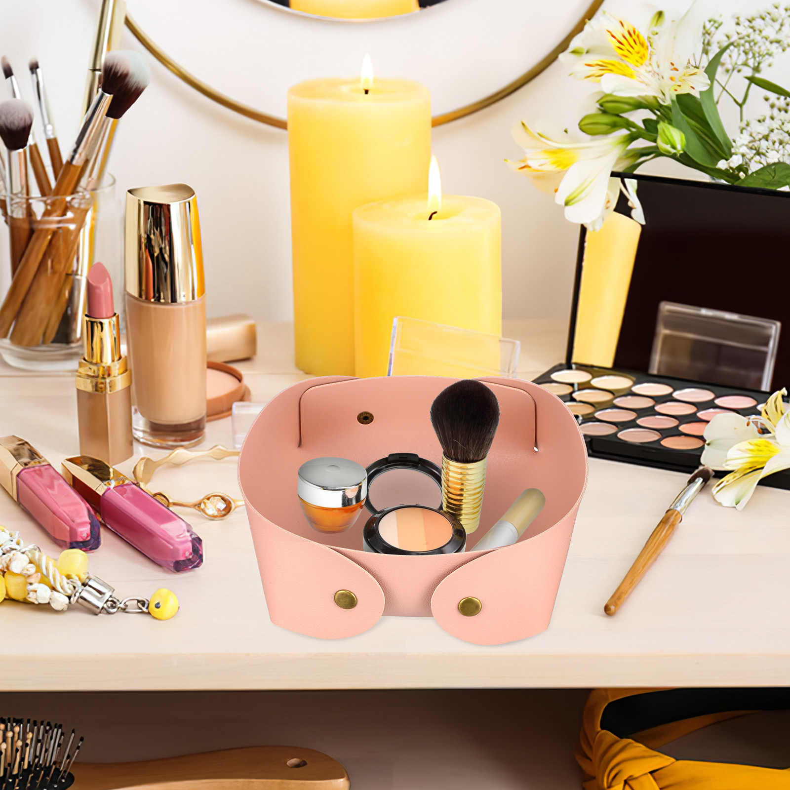 Jewelry Watches Box - Faltbares Aufbewahrungstablett Premium Kratzfester Organizer für
