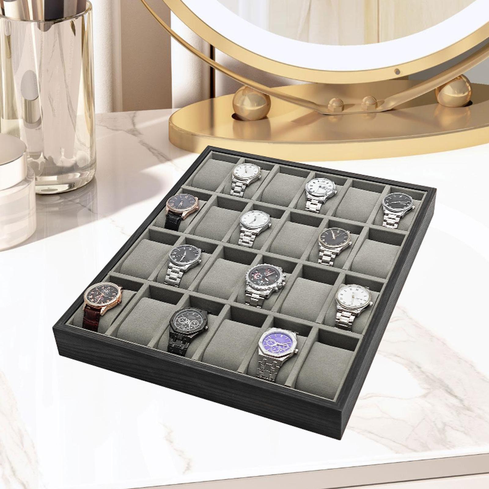 24-Slot-Aufbewahrungstablett f – Jewelry And Watches Exhibition Bewertung und Preis