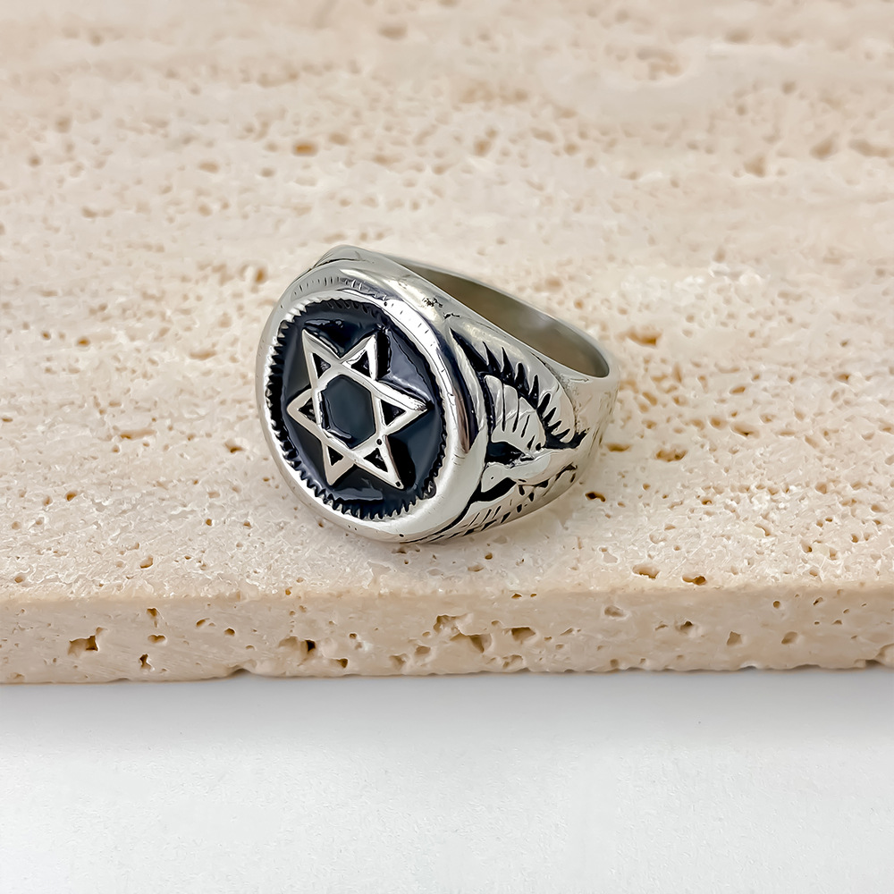 Vintage Davidstern-Ring für He – Mens Signet Ring Bewertung und Preis