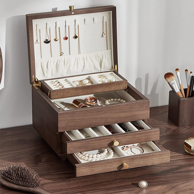 Mehrschichtige Schmuckschatull – Jewelry Box Watches Bracelets Bewertung und Preis