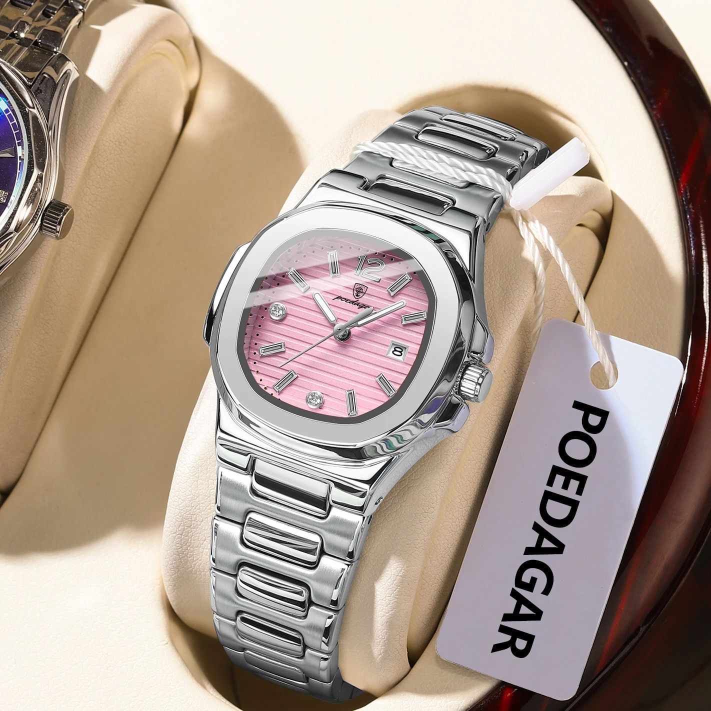 POEDAGAR Platz Mode Frau Armba – High Jewelry Watches Bewertung und Preis
