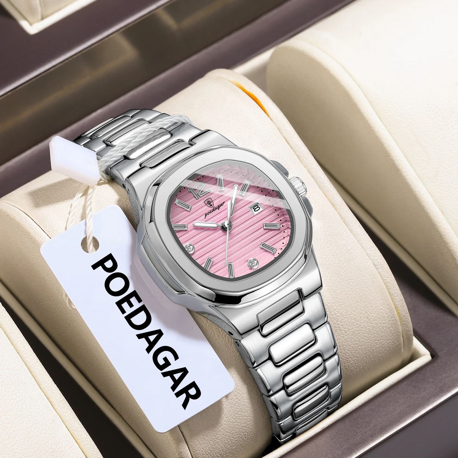 POEDAGAR Platz Mode Frau Armba – High Jewelry Watches Bewertung und Preis