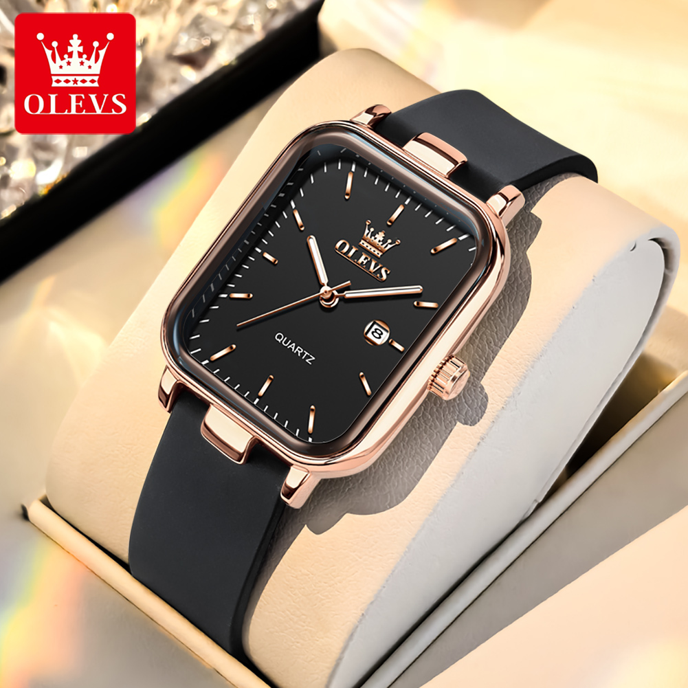 OLEVS Luxusuhr für Damen, rech – High Jewelry Watches Bewertung und Preis