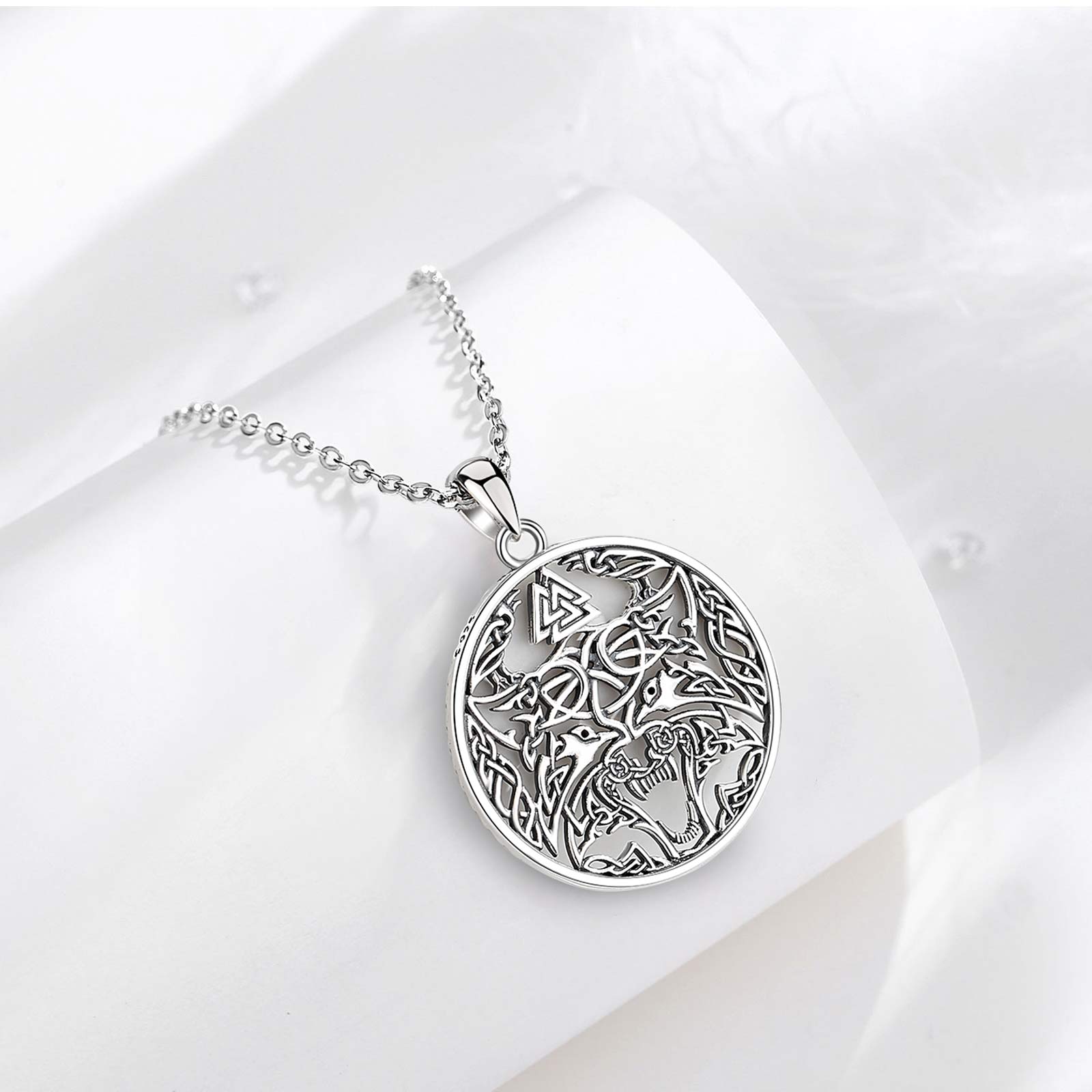 Eudora Wikinger-Wolf-Halskette – Wolf Jewelry & Watches Tampa Reviews Bewertung und Preis