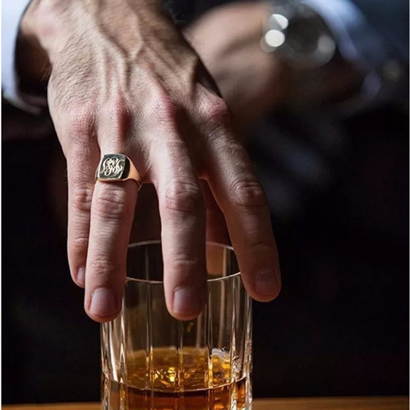 Vnox Freies Personalisierte St – Mens Signet Ring Bewertung und Preis