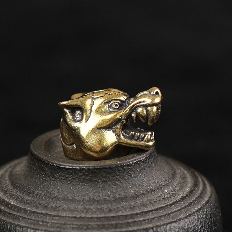 Tier Wolf Krieger Kopf Skulptu – Wolf Jewelry & Watches Tampa Reviews Bewertung und Preis
