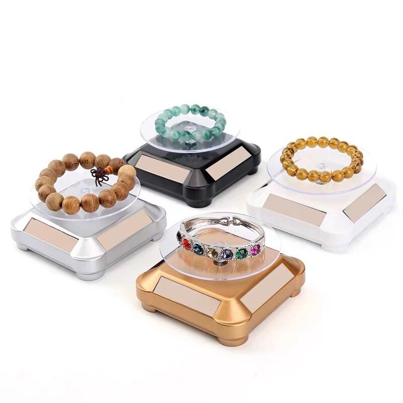 360-Grad-Drehteller, solarbetr – Jewelry And Watches Exhibition Bewertung und Preis