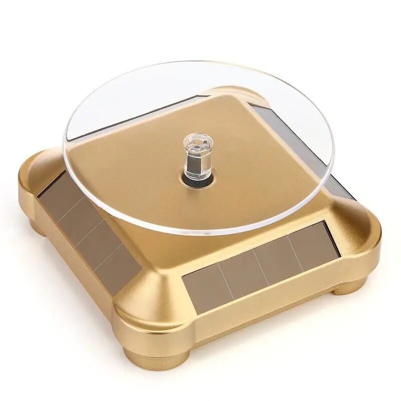 360-Grad-Drehteller, solarbetr – Jewelry And Watches Exhibition Bewertung und Preis