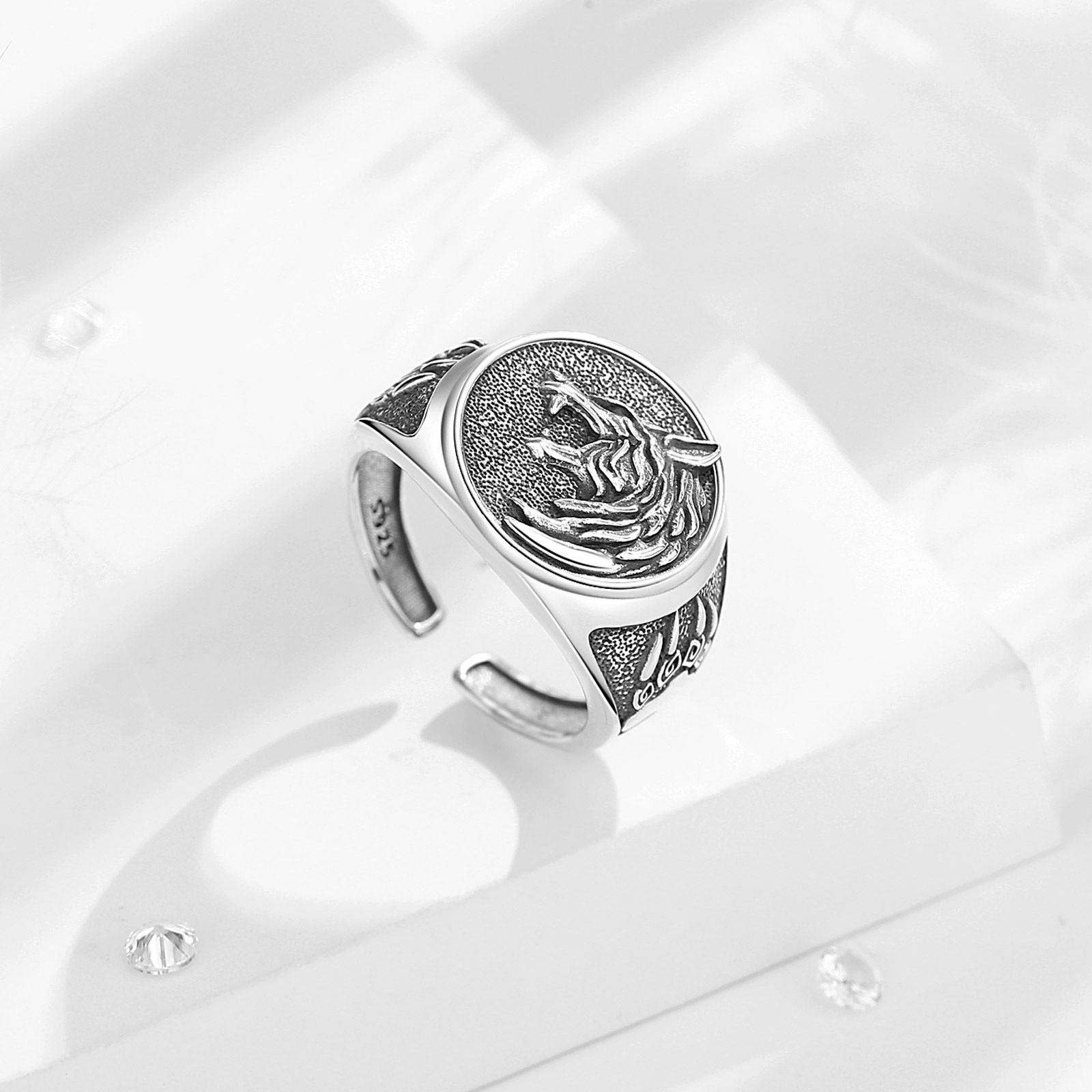 Eudora Sterling Silber Wikinge – Mens Signet Ring Bewertung und Preis