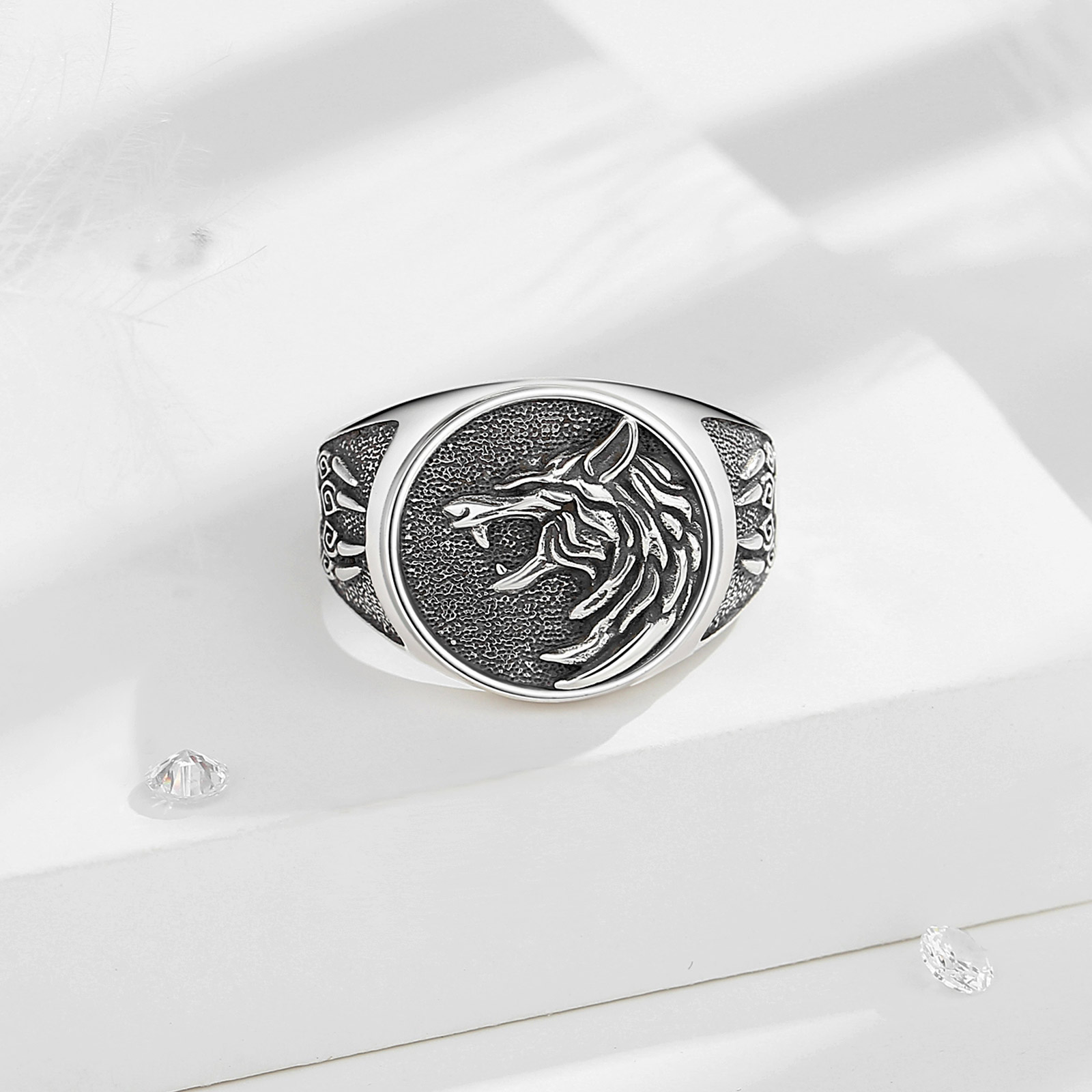 Eudora Sterling Silber Wikinge – Mens Signet Ring Bewertung und Preis