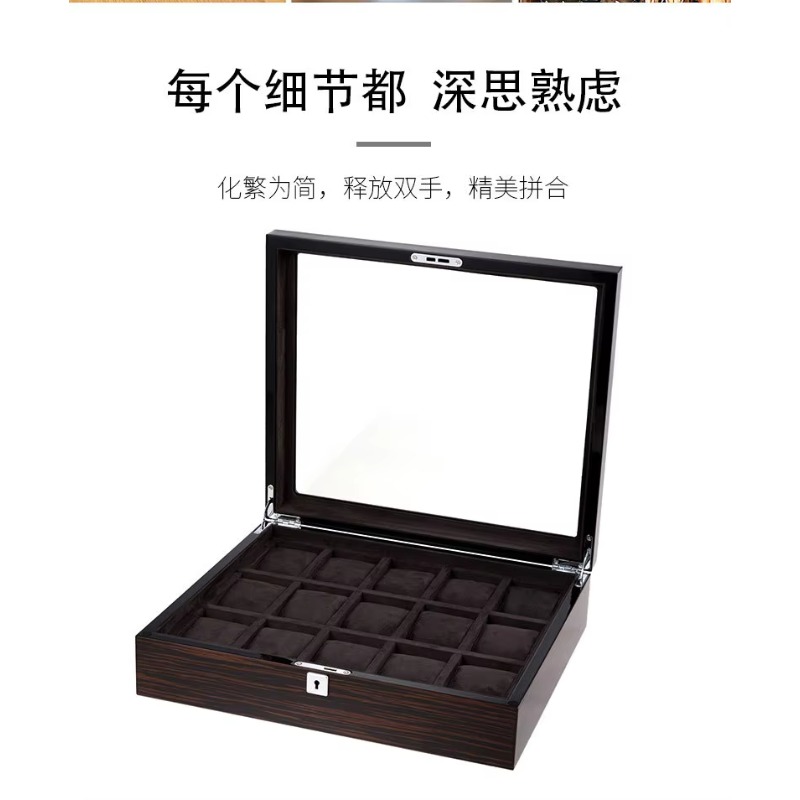 Hxl Holz-Klavierlack-Uhrenbox  – Jewelry Watches Box Bewertung und Preis