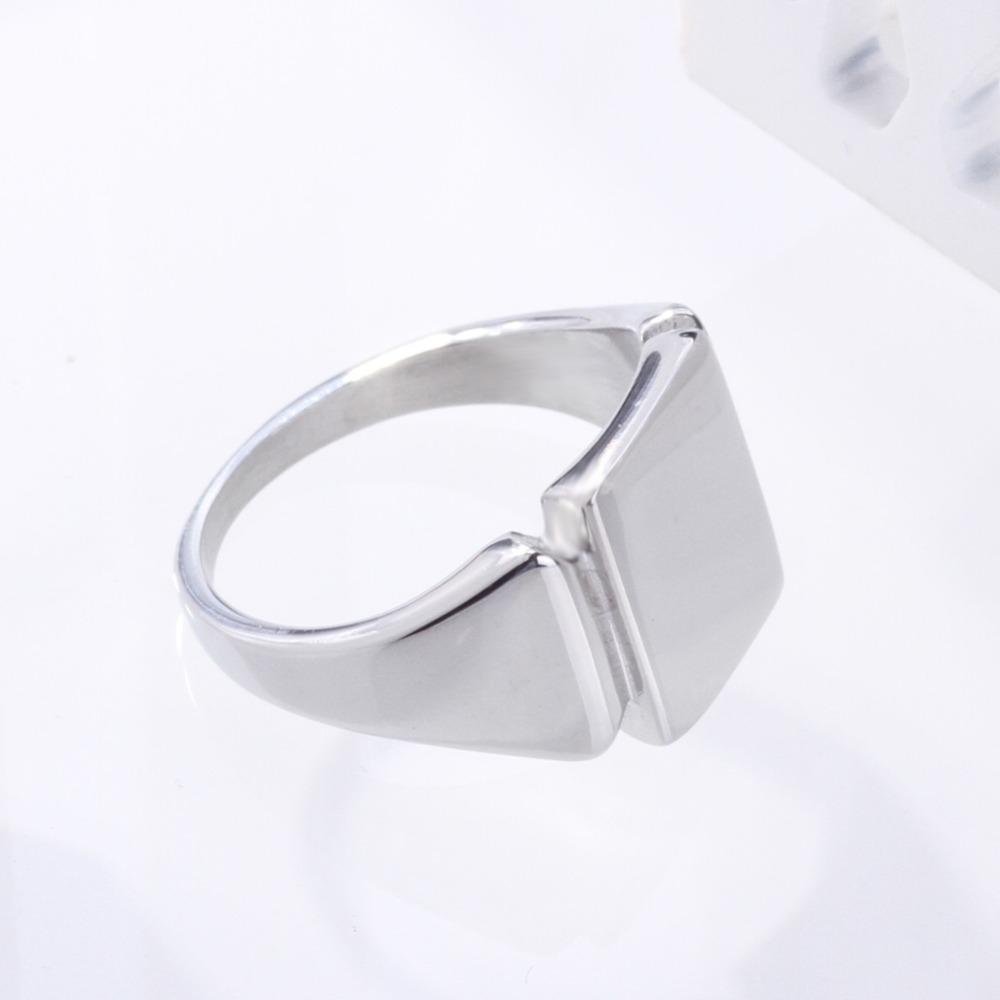 Soul Männer Titan Stahl Ringe  – Mens Signet Ring Bewertung und Preis