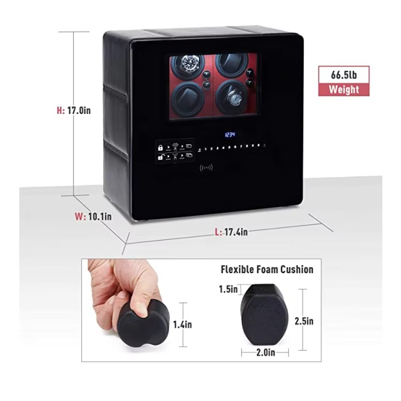 Luxuriöse Uhrenbeweger-Box mit – Jewelry Watches Box Bewertung und Preis