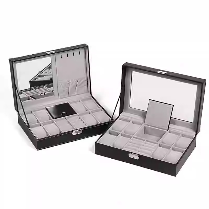 Uhrenbox aus Leder, multifunkt – Jewelry And Watches Luxury Brand Bewertung und Preis