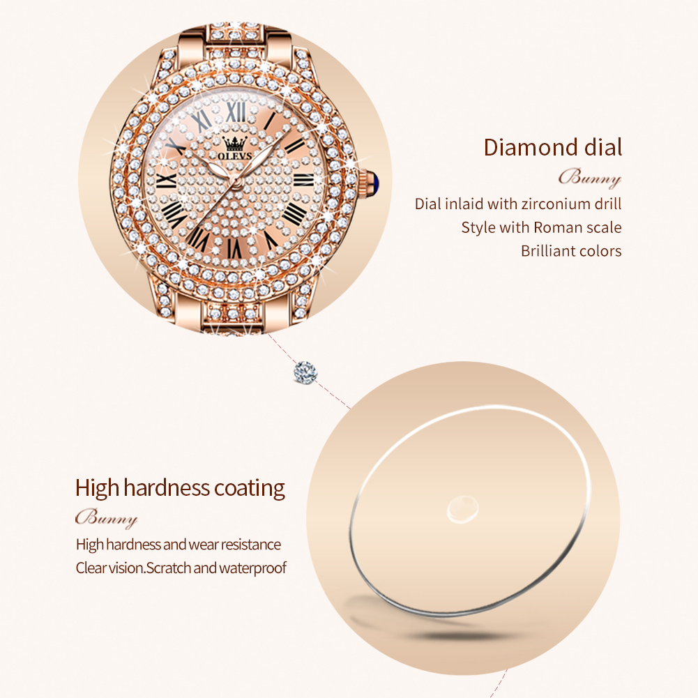 OLEVS 9943, luxuriöse Original – Jewelry Watches Women Bewertung und Preis