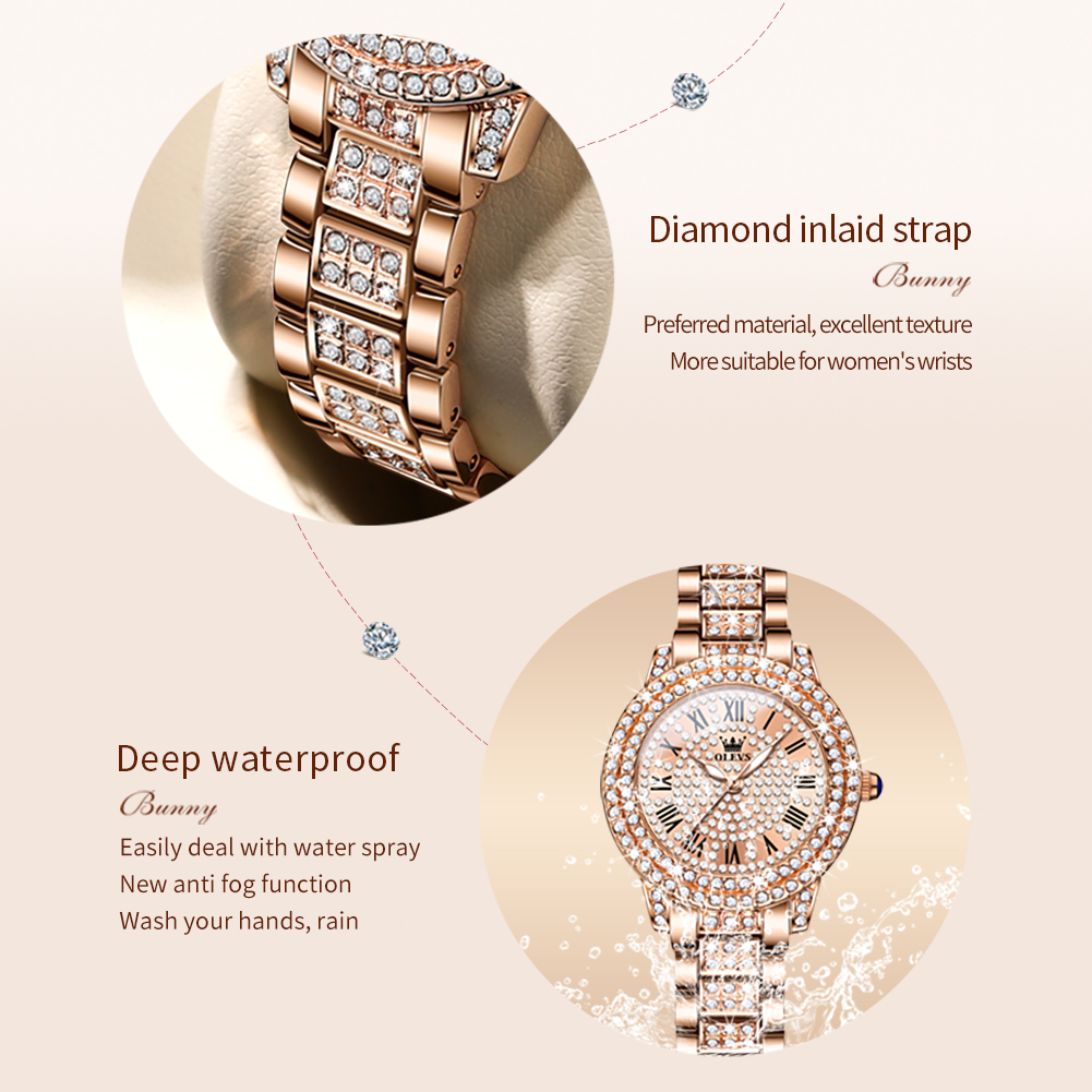 OLEVS 9943, luxuriöse Original – Jewelry Watches Women Bewertung und Preis