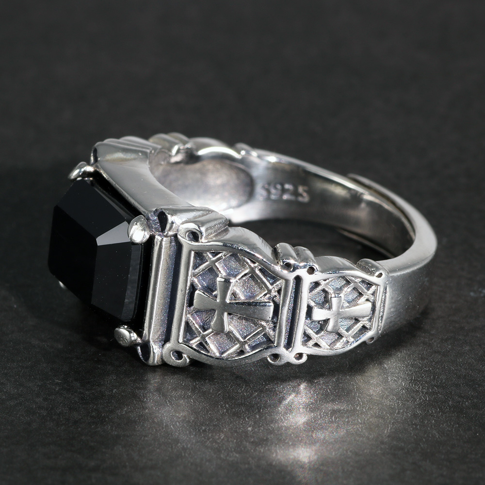 Vintage Punk Silber 925 Schmuc – Mens Signet Ring Bewertung und Preis